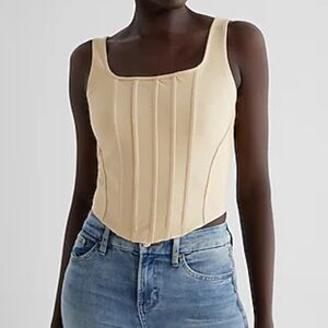 Express Body Contour High Compression Corset Cropped Tank